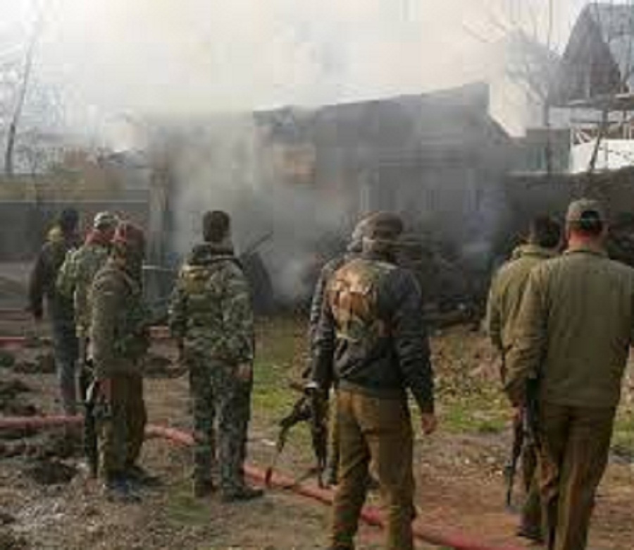 जम्मू काश्मिरमा विस्फोट, मेजरसहित ४ जना सुरक्षाकर्मीको मृत्यु
